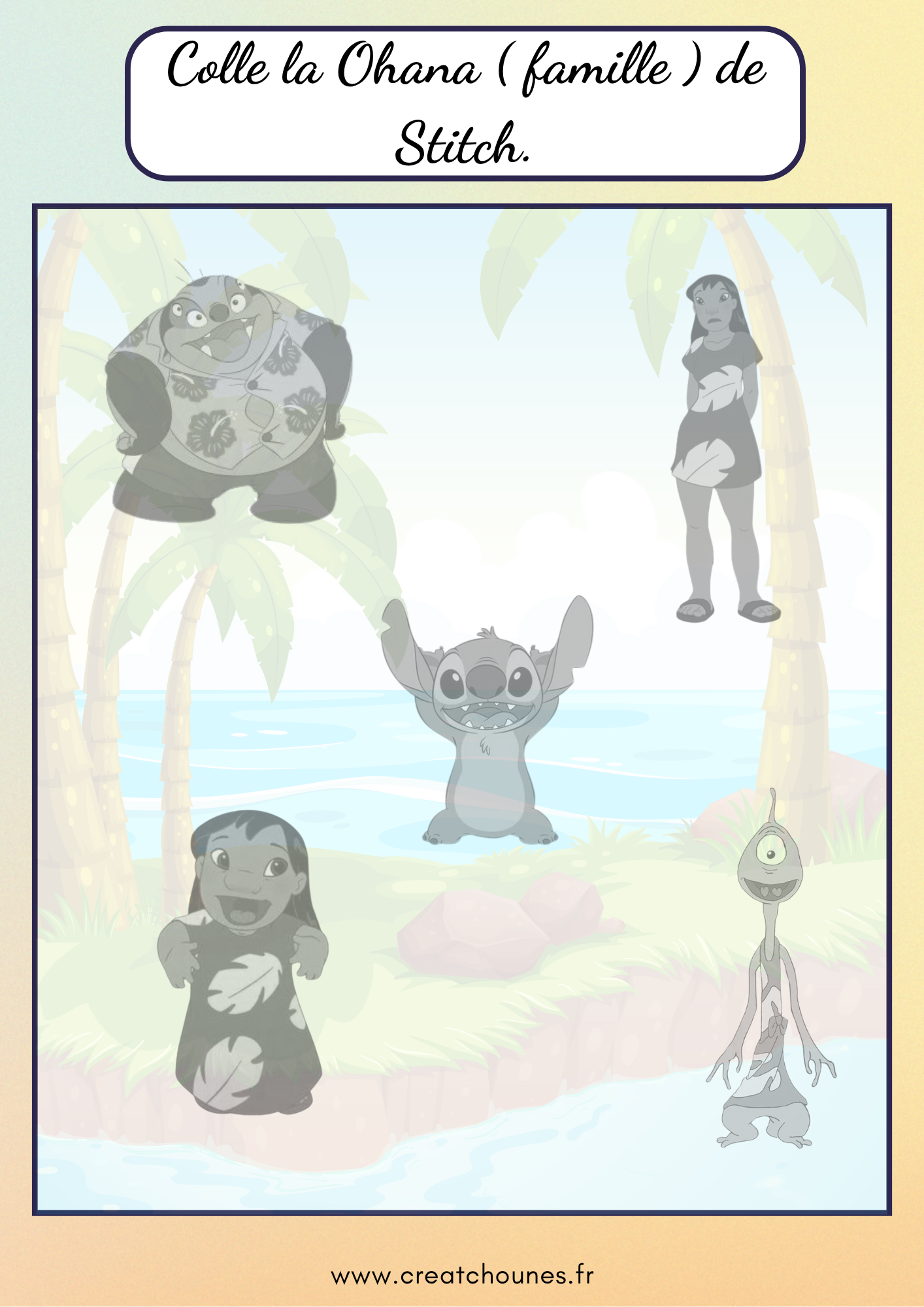 Livret d’activités Stitch – Dès 6 ans