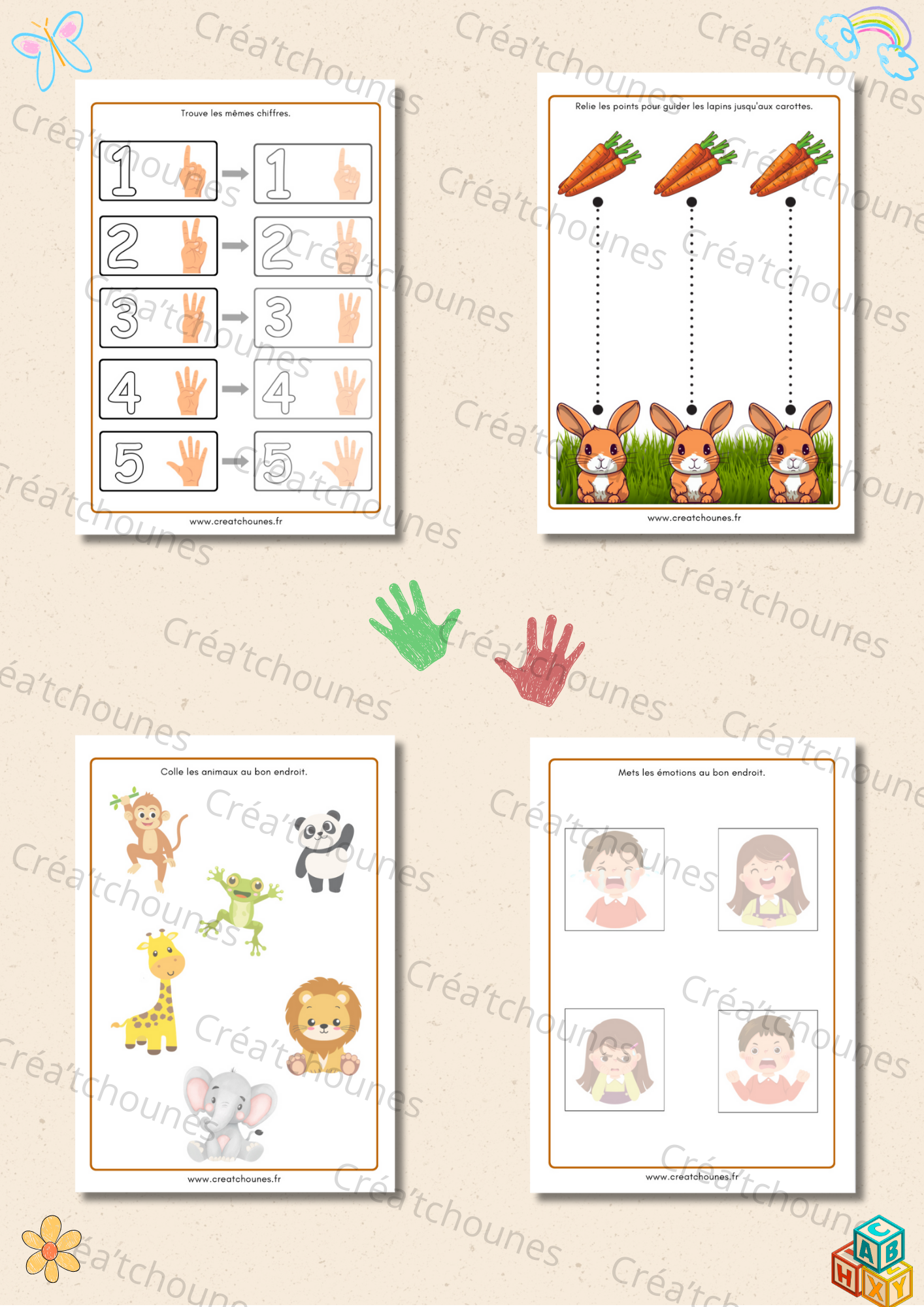 Livret d’activités: Direction la maternelle.