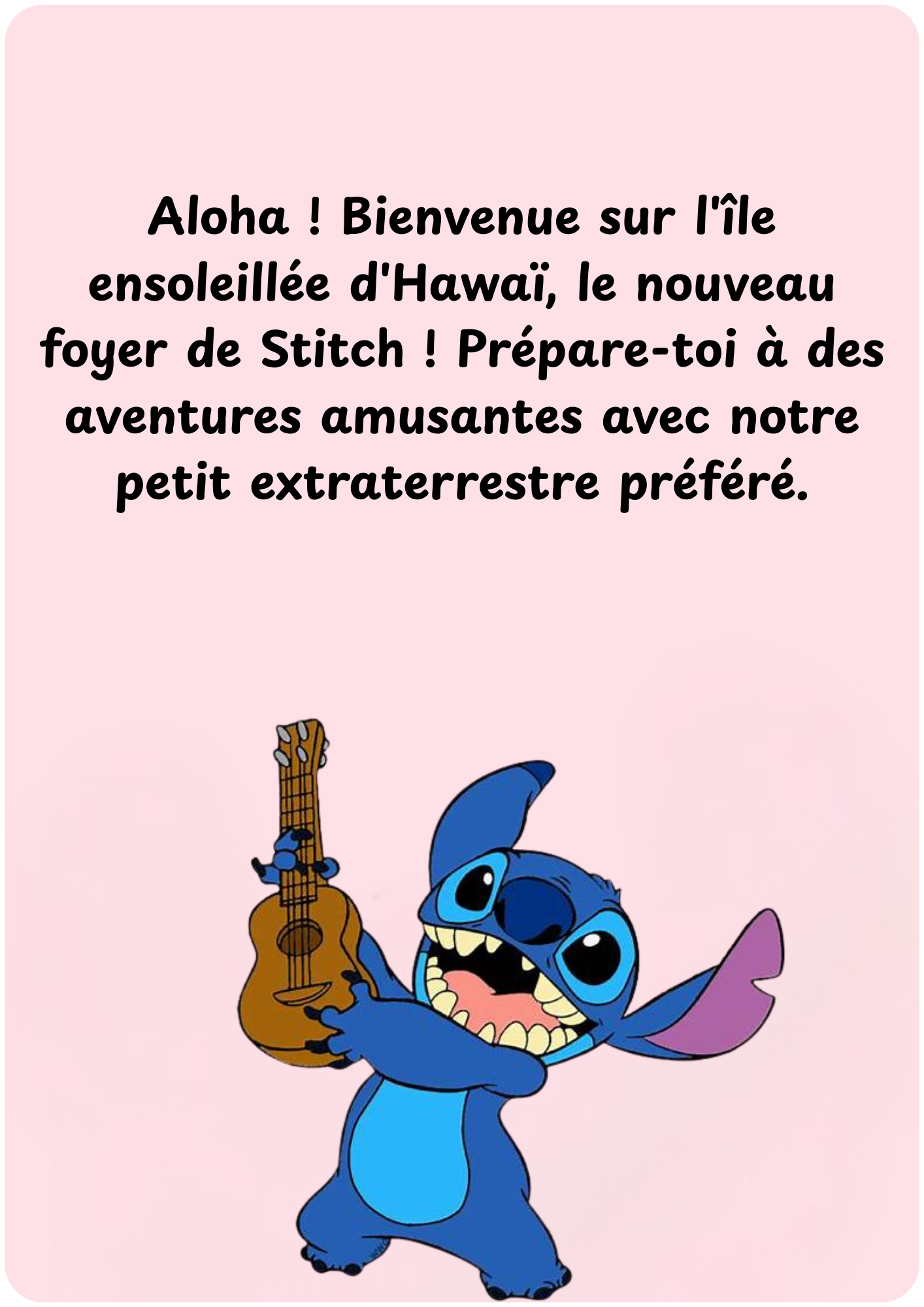 Livret d’activités Stitch – Dès 6 ans