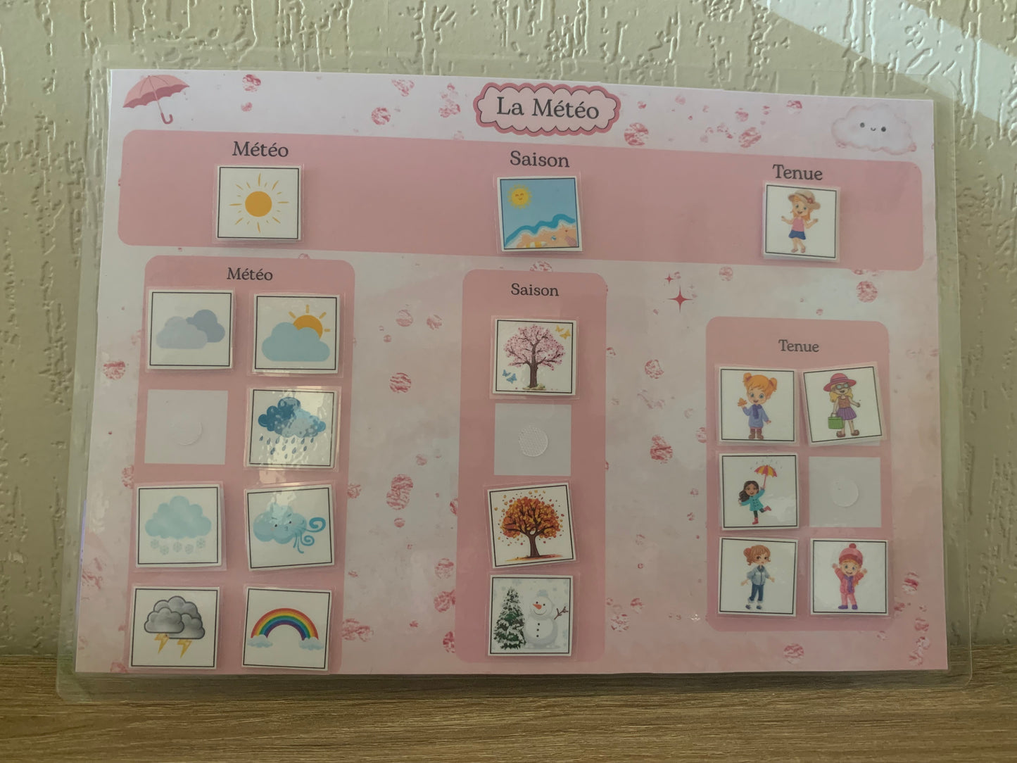 Pack promo - Mon Calendrier + Ma Météo - Lot éducatif à prix réduit ( 12€ au lieu de 16.50))