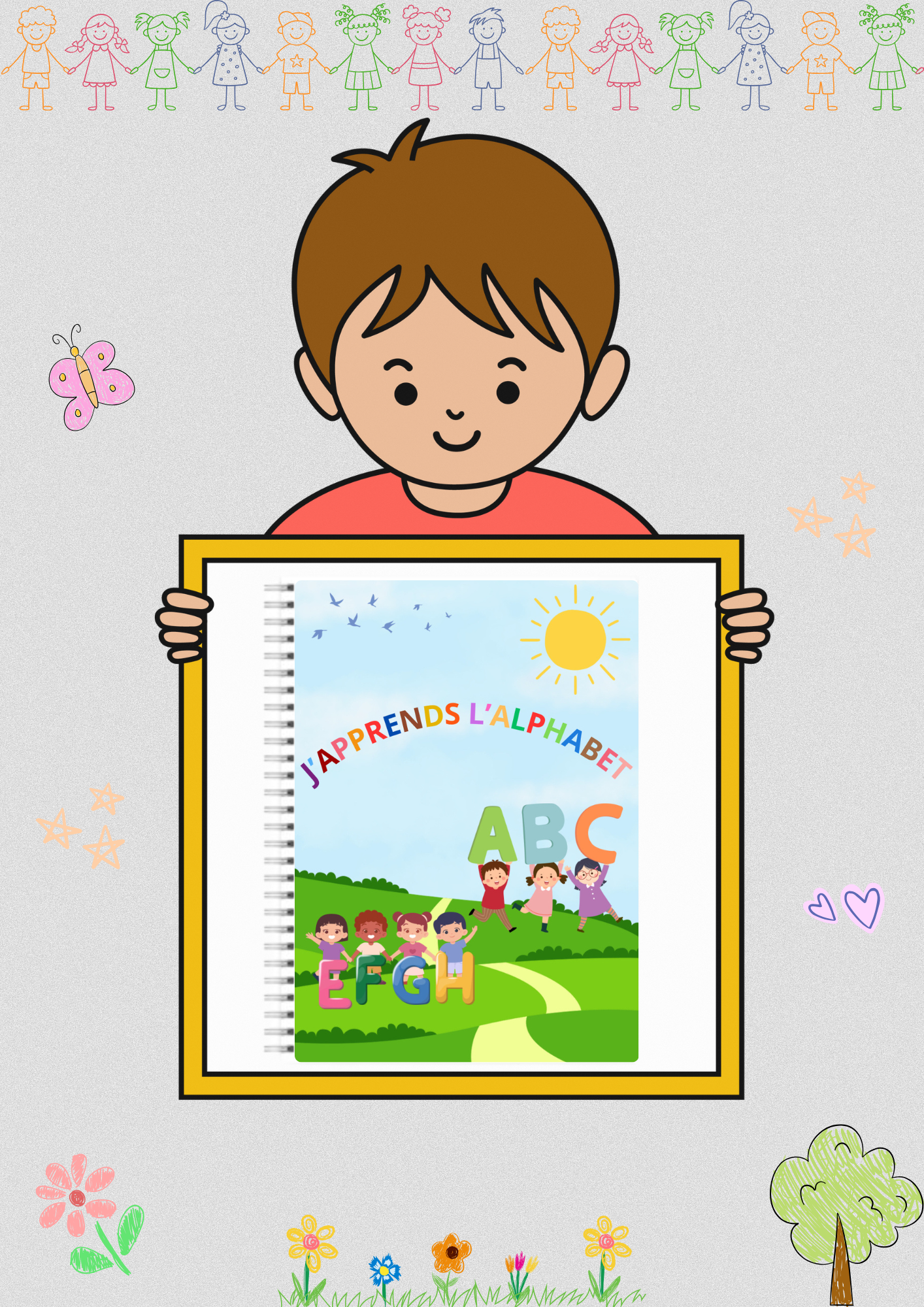Mon livret d’activités: J’APPRENDS L’ALPHABET