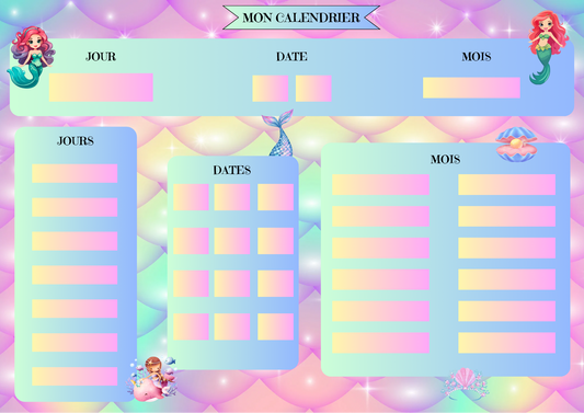 Calendrier Éducatif