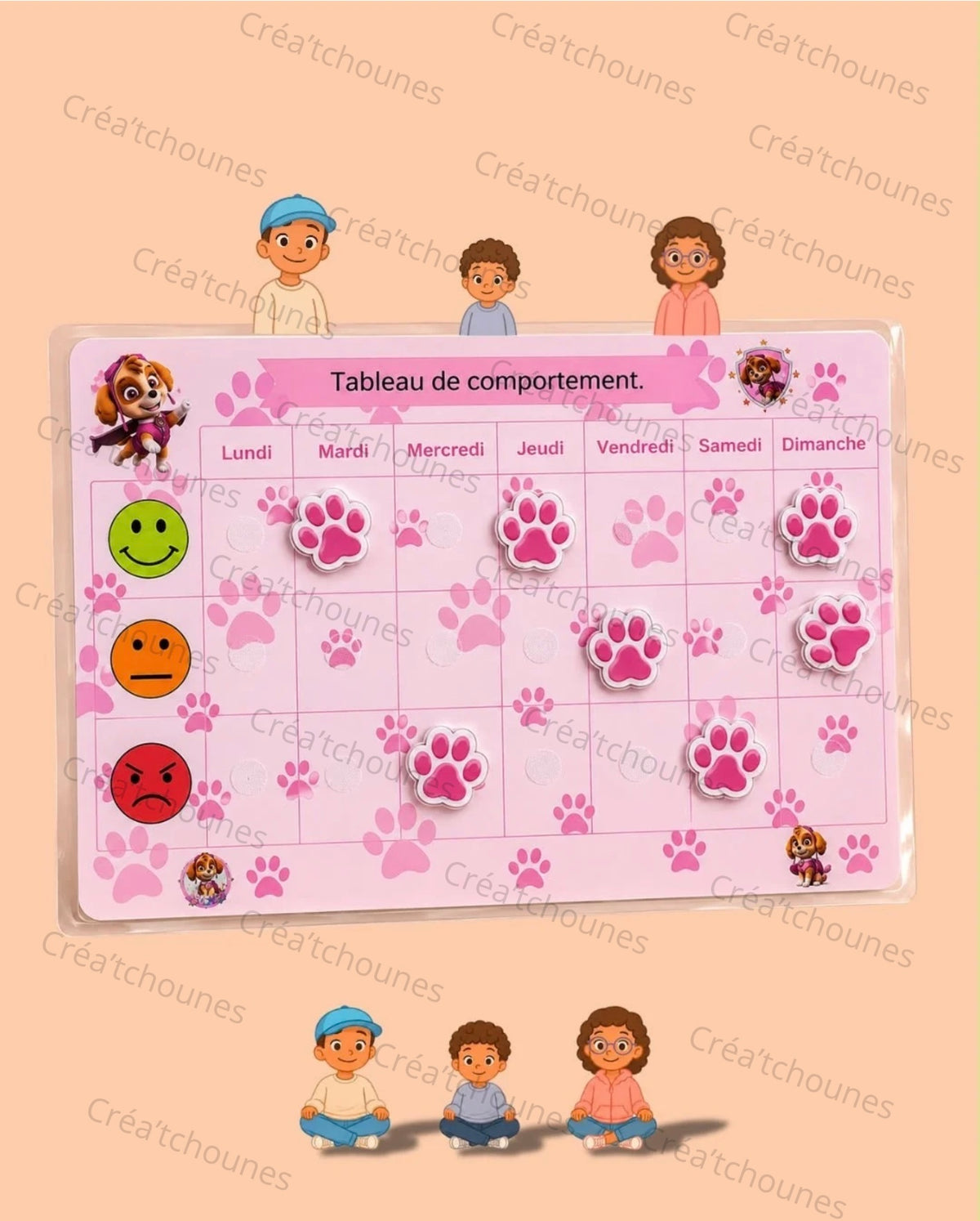 Tableau De Comportement Personnalisable.