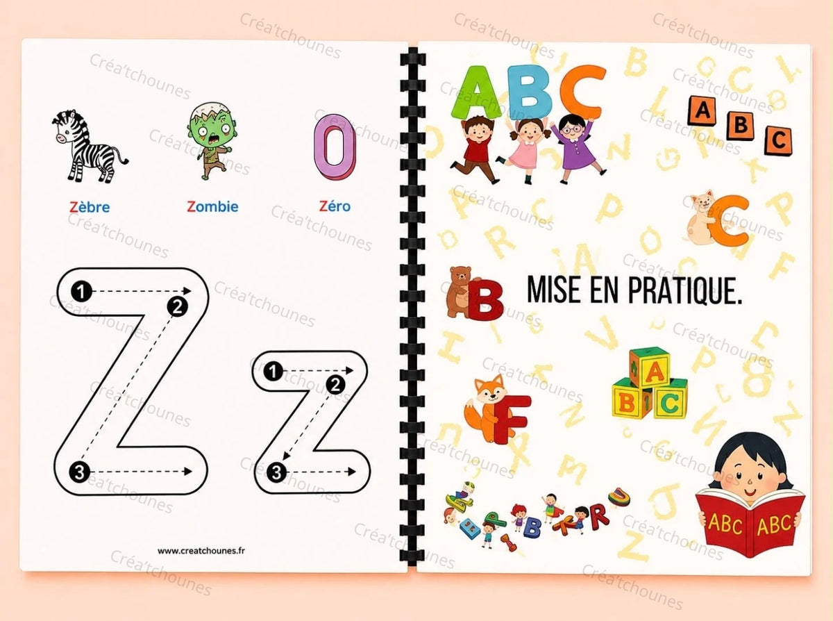 Mon livret d’activités : J’apprends l'alphabet