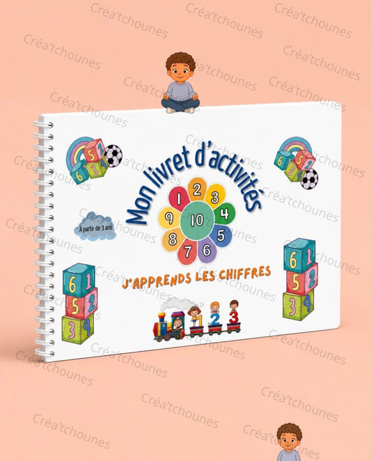 Mon livret d'activités : J'apprends les chiffres