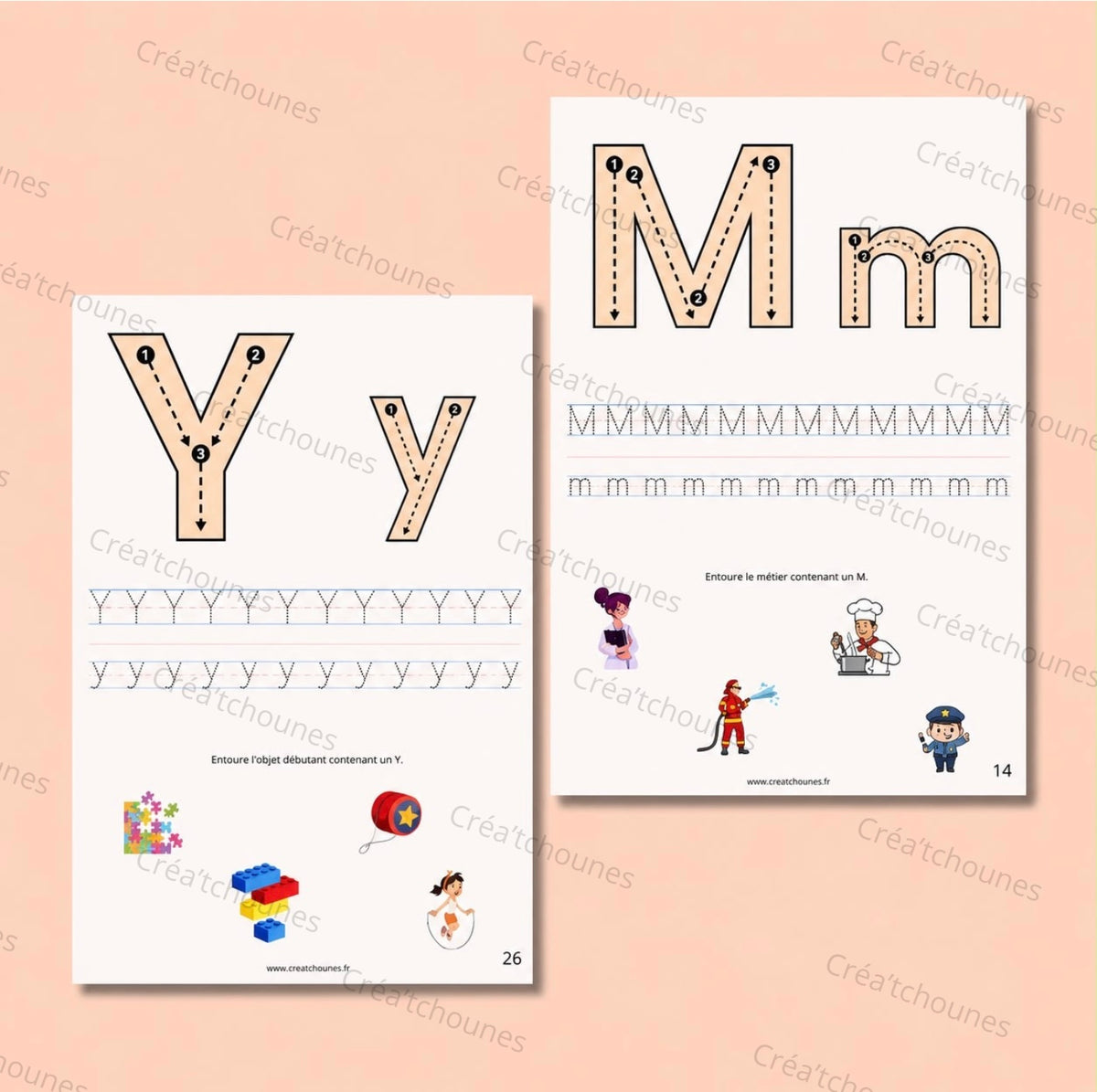 Mon livret pour maîtriser les lettres de A à Z