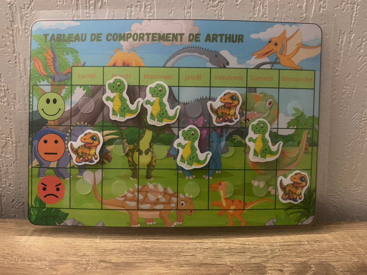 Tableau De Comportement Personnalisable.