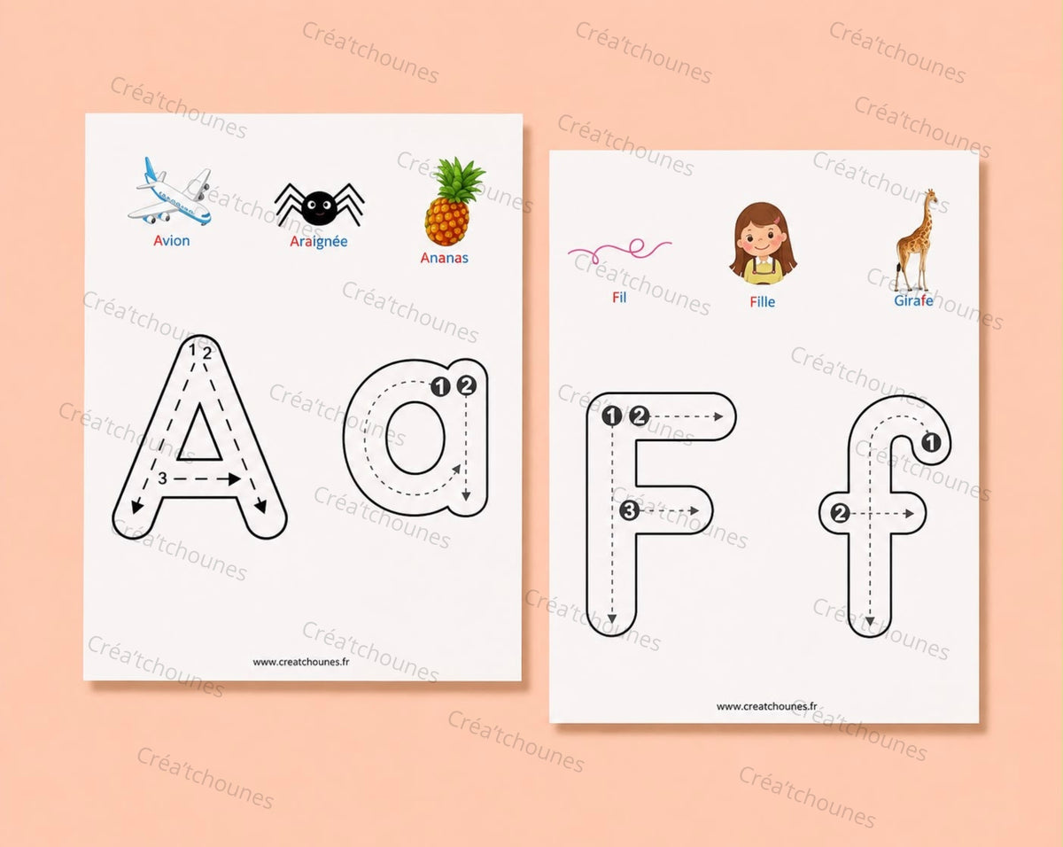 Mon livret d’activités : J’apprends l'alphabet