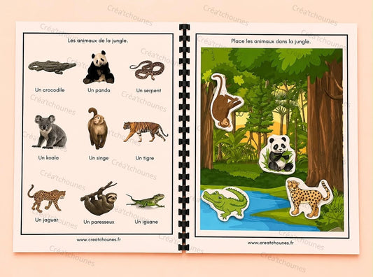 Livret d'activité: Thème Les Animaux.