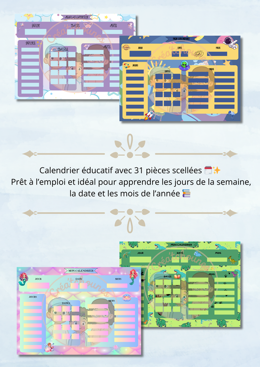 Calendrier Éducatif