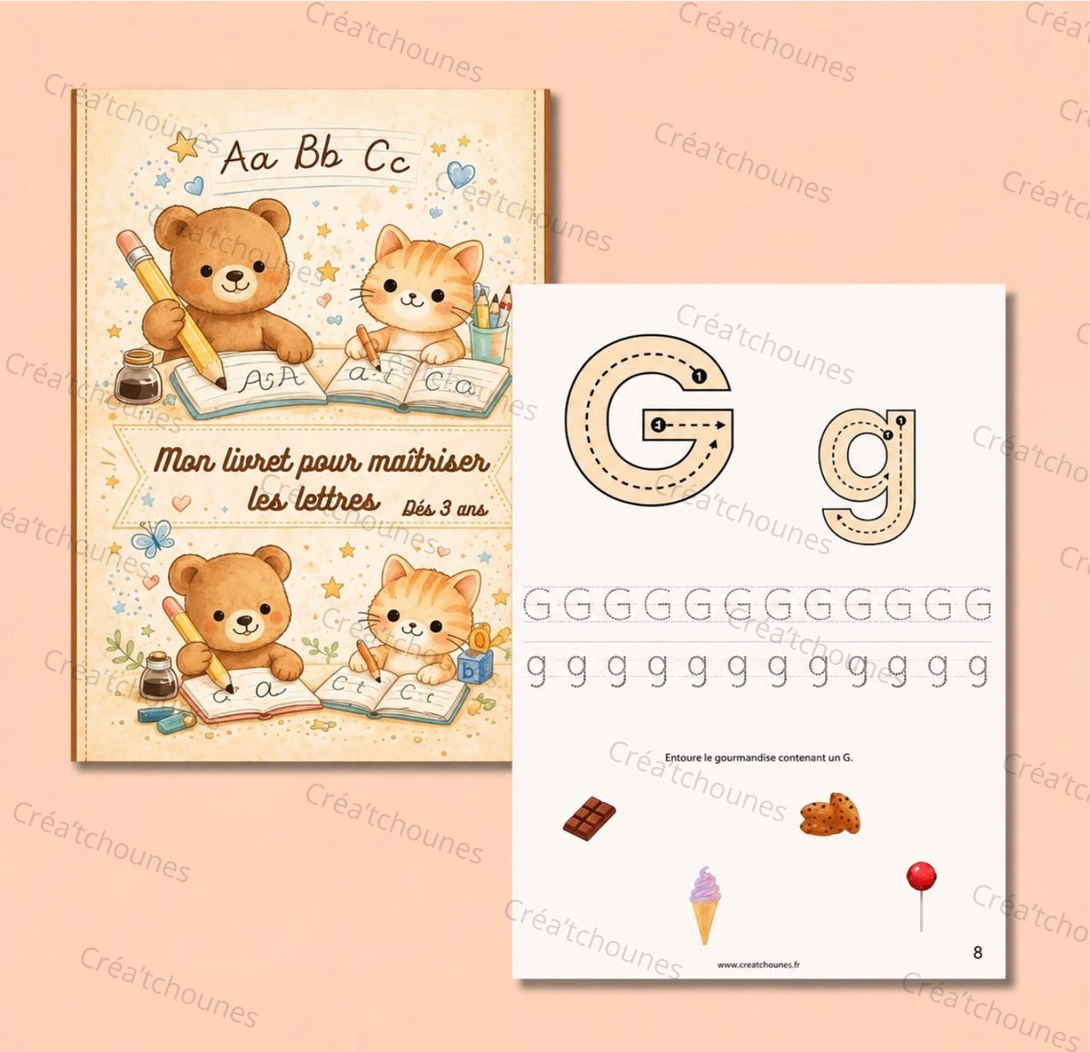 Mon livret pour maîtriser les lettres de A à Z