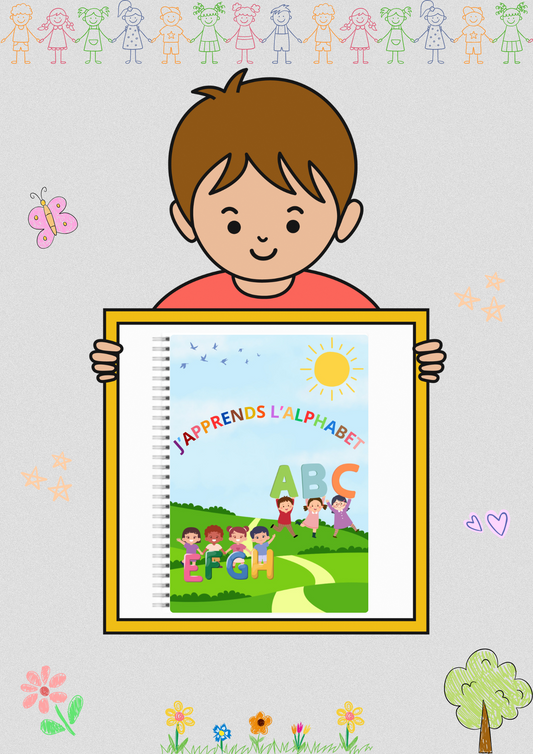 Mon livret d’activités: J’APPRENDS L’ALPHABET