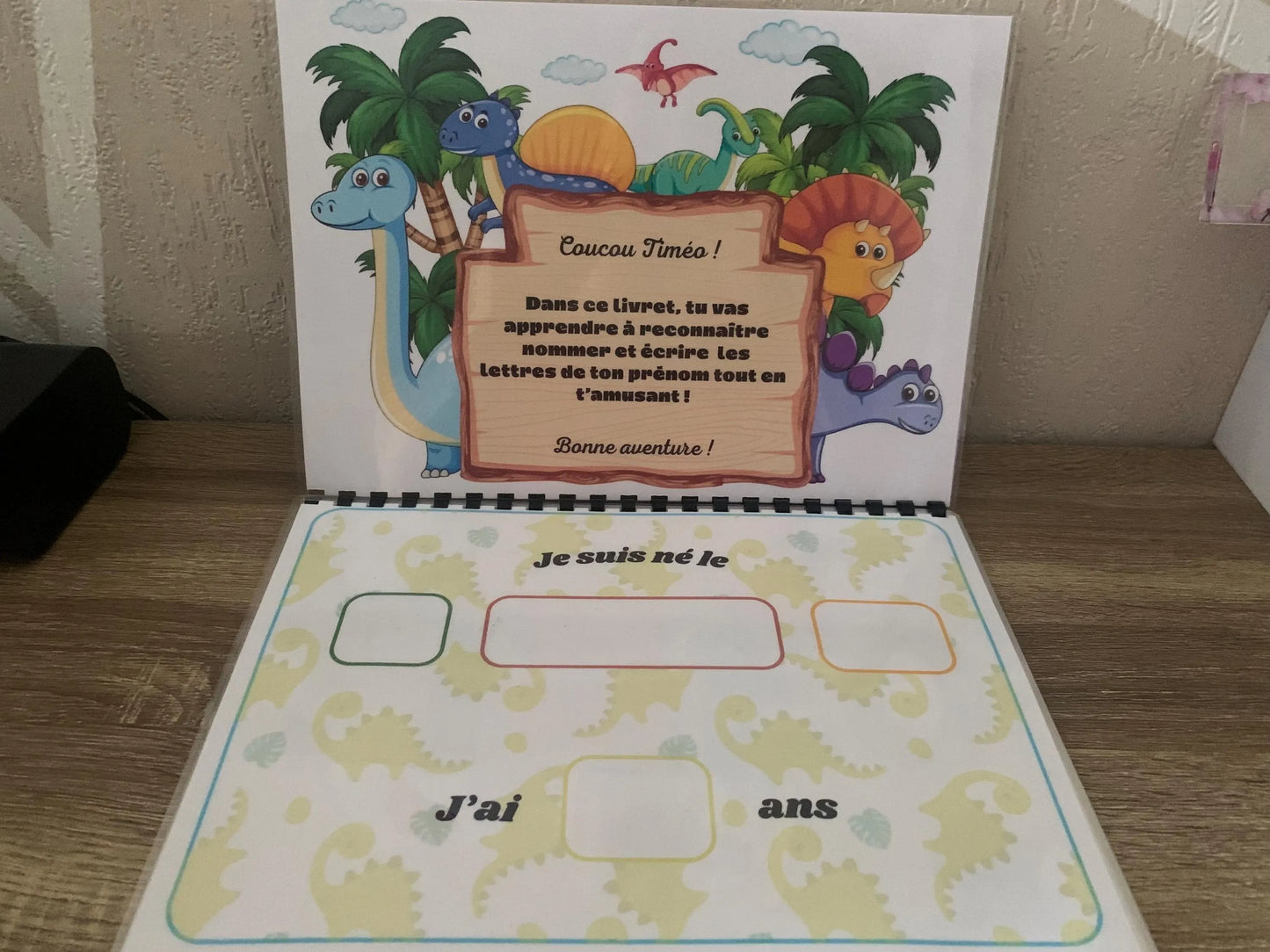 Livret Spécial Prénom - Personnalisable