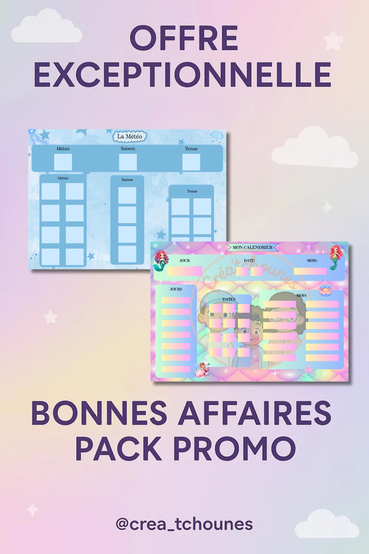 Pack promo - Mon Calendrier + Ma Météo